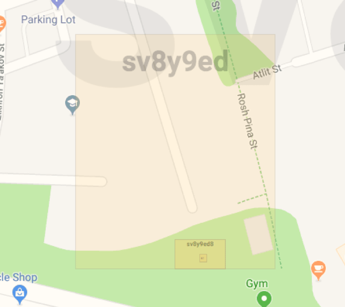 Counting geohashes